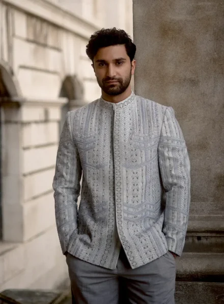 JACQUARD PRINCE COAT