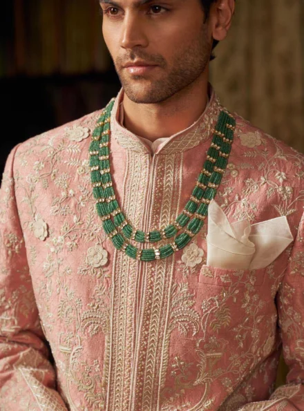 Ivory Groom Sherwani