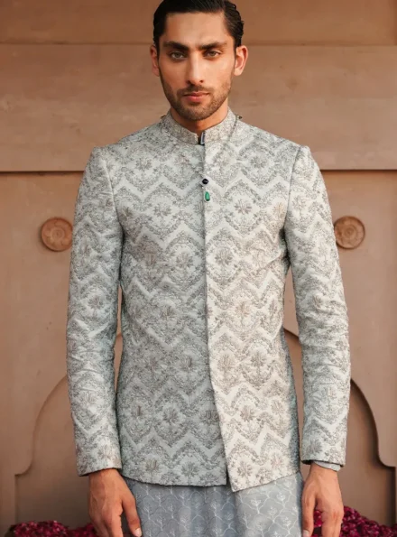 Elegant Black Prince Coat