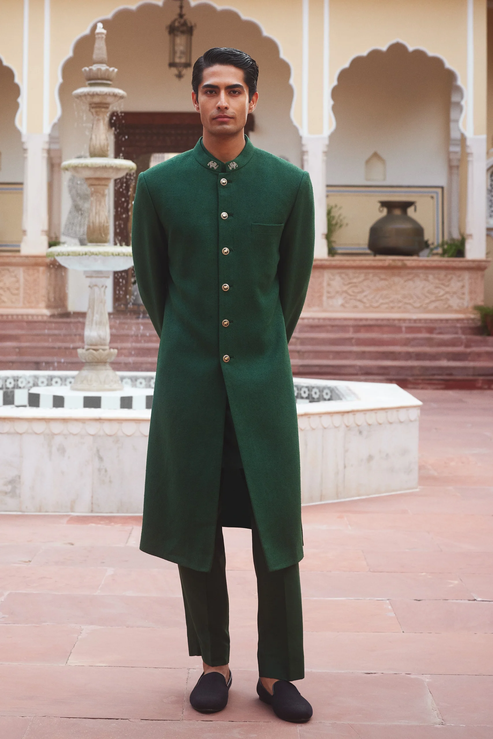 Green Gents Sherwani Green Gents Sherwani