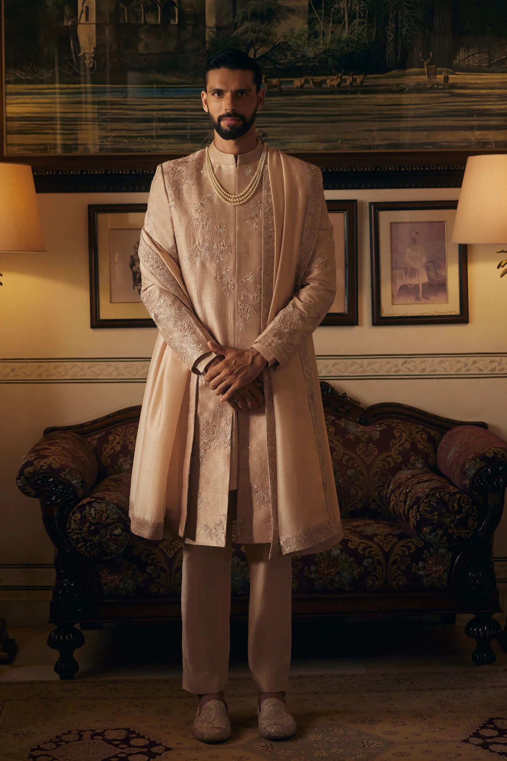 Champagne Sherwani Champagne Sherwani