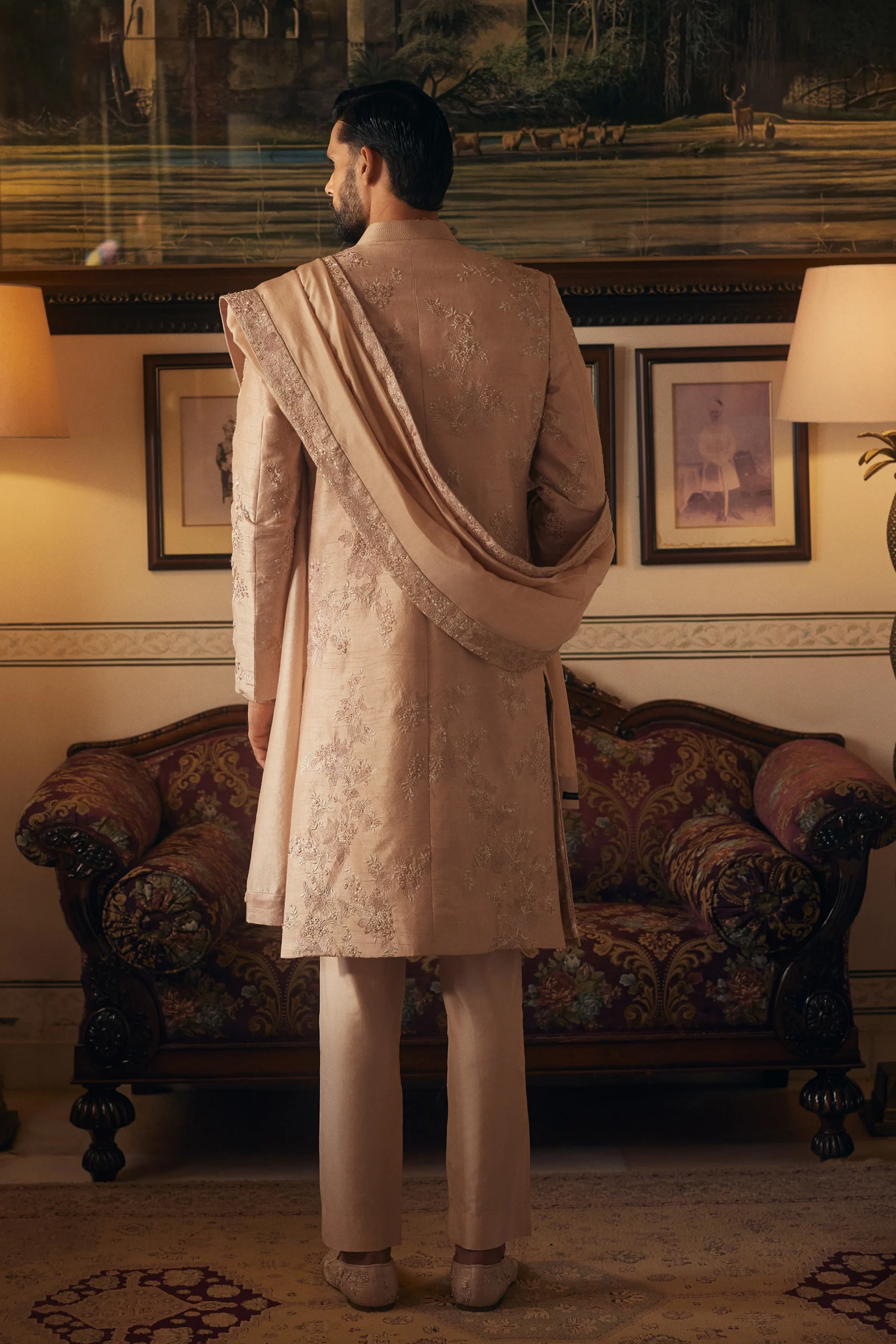 Champagne Sherwani Champagne Sherwani