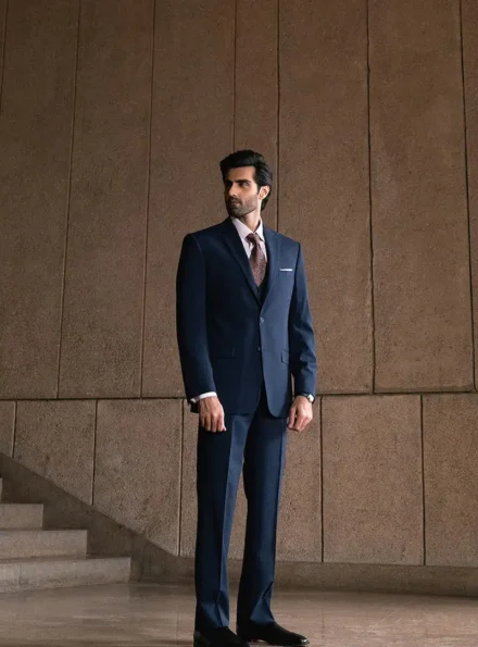 Classic Blue 3 Piece Suit