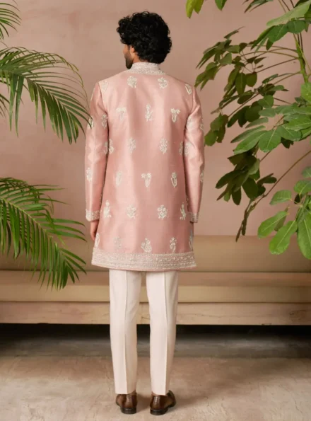 Rose Pink Sherwani