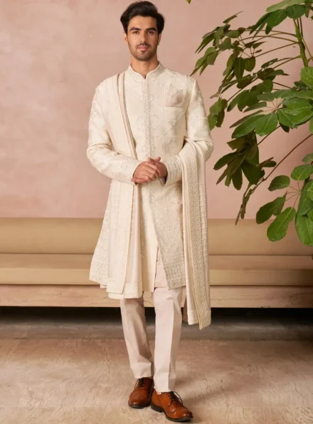 Ivory Sherwani
