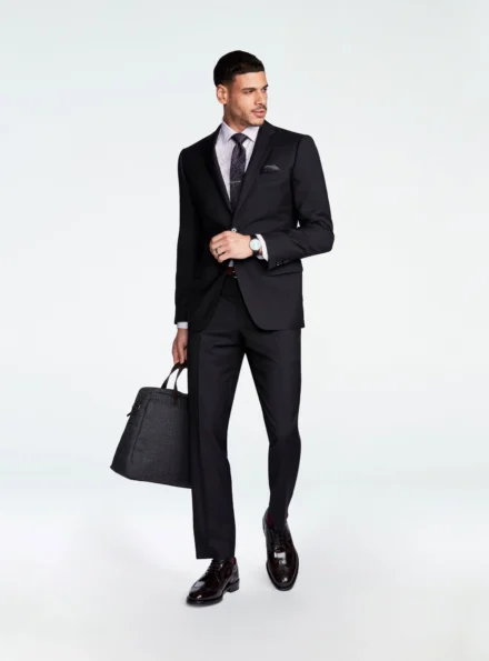 BLACK MEN SUIT