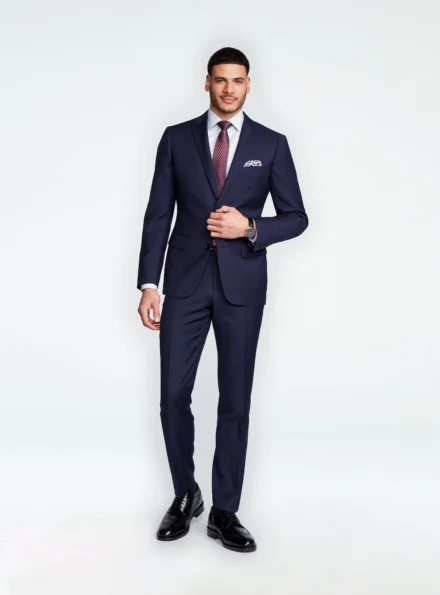 navy men suit
