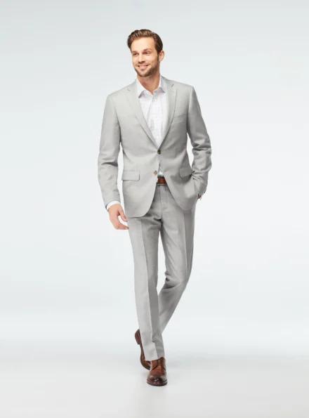 Light Grey Men Suit