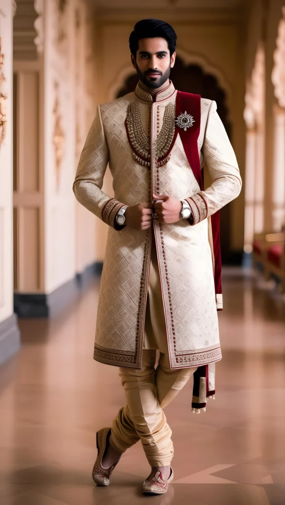 South Asia Sherwani for Men