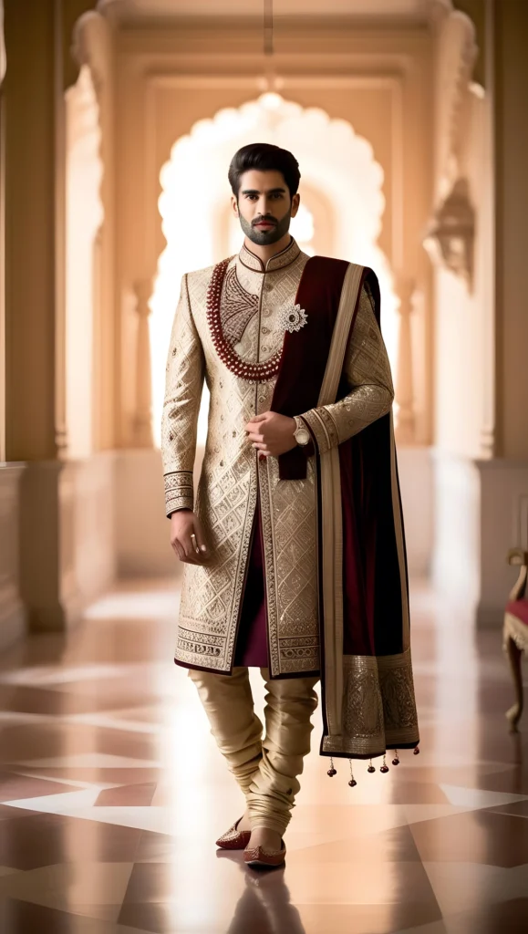 South Asia Sherwani for Men