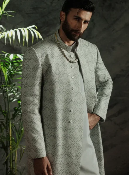 Light Grey Sherwani
