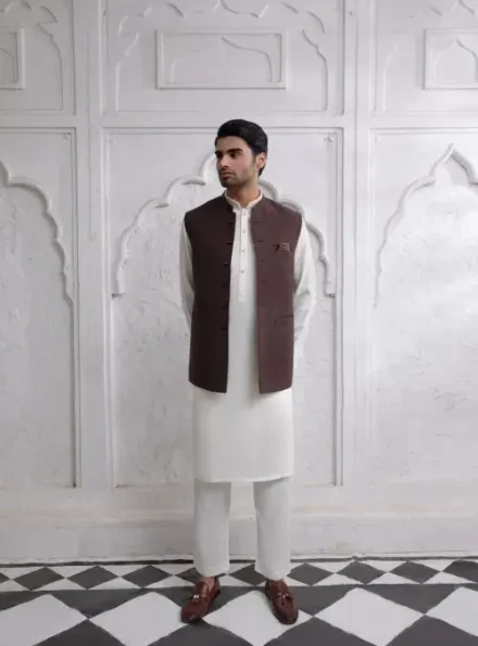 Dark Brown Waistcoat