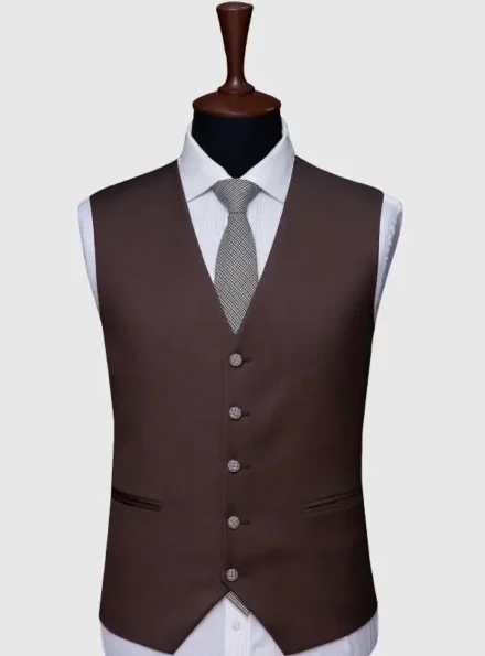 Brown Waistcoat for Men