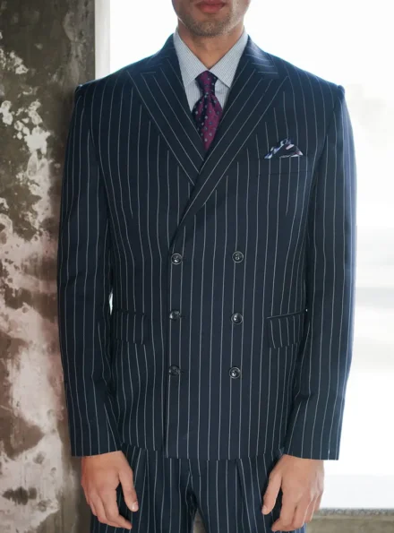 Pinstripe 3 Piece Suit