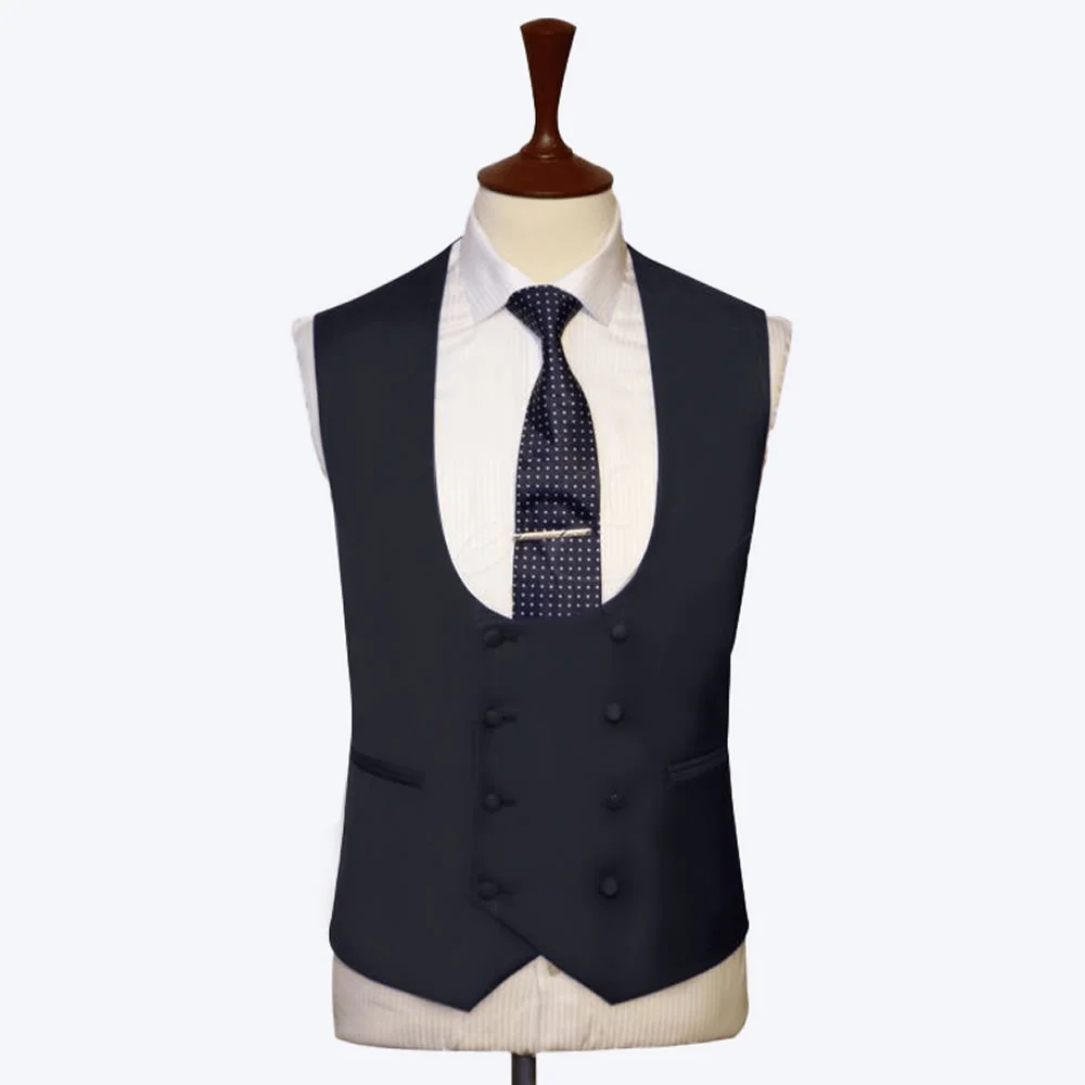 Navy Blue Waistcoat for Men Navy Blue Waistcoat for Men