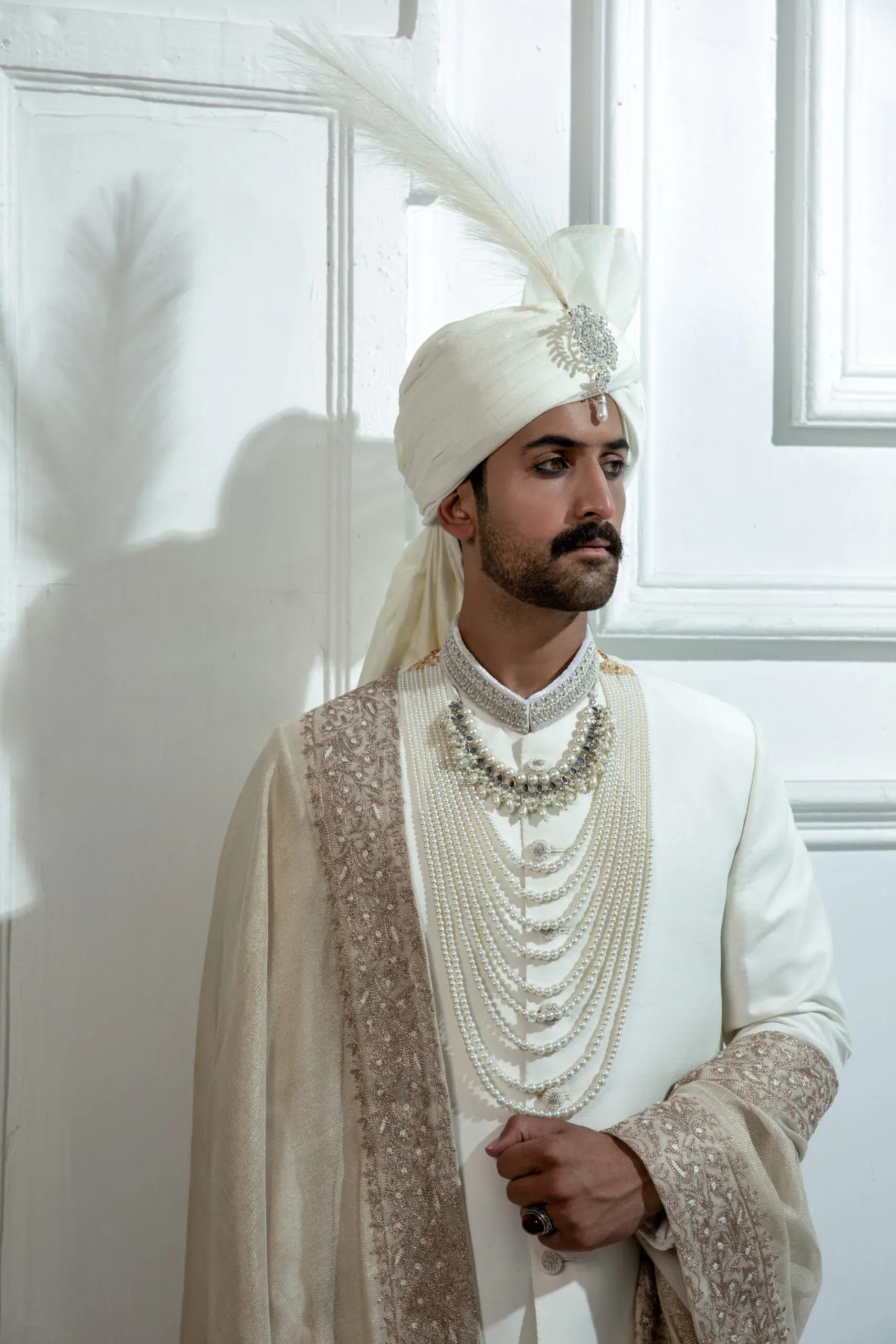 Royal White Sherwani Royal White Sherwani