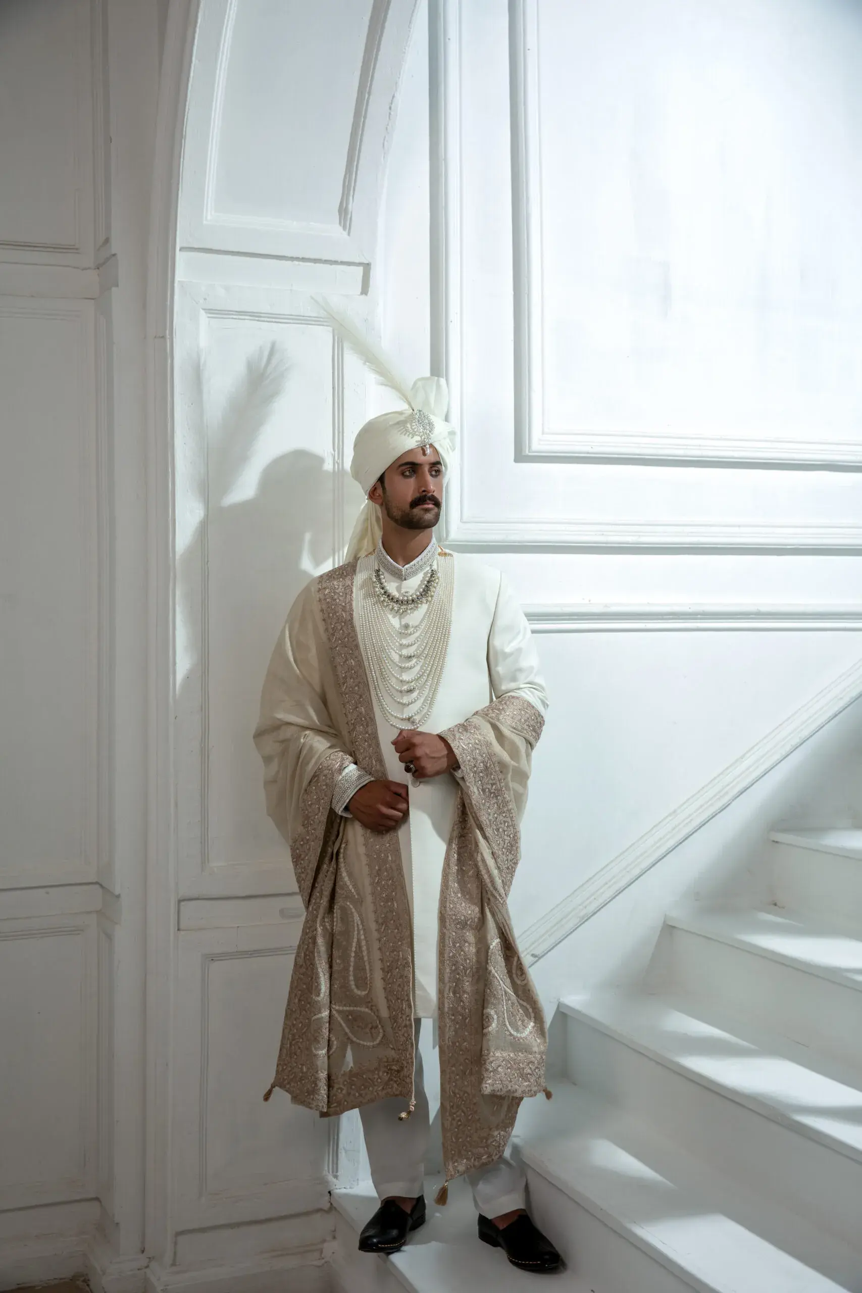 Royal White Sherwani Royal White Sherwani