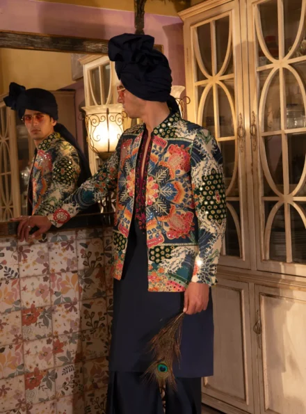 Designer Embroidered Prince Coat