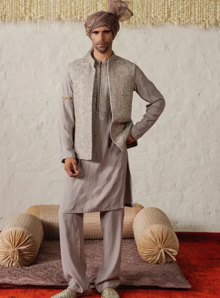 Dusty Lavender Waistcoat