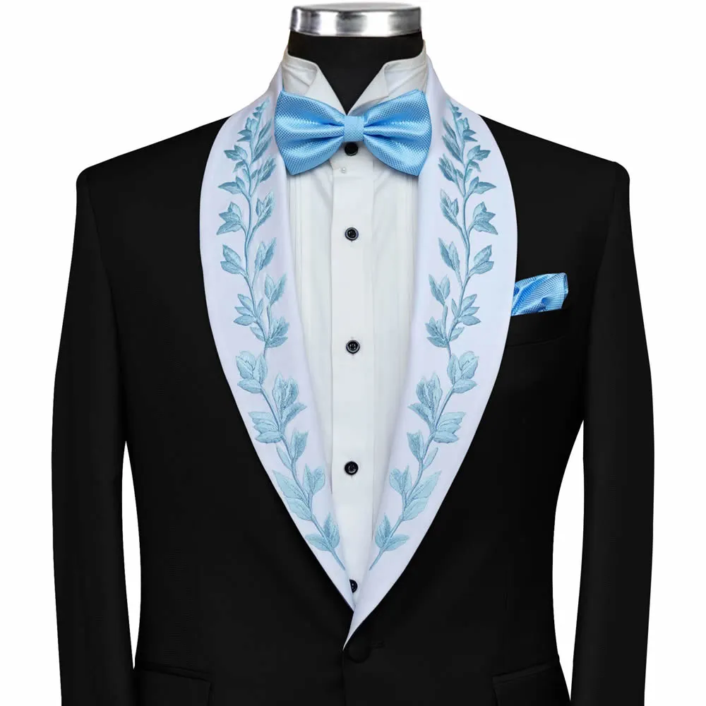 Embroidered 3 Piece Suit for Groom Embroidered 3 Piece Suit for Groom